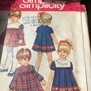VINTAGE 1960’s sewing patterns
